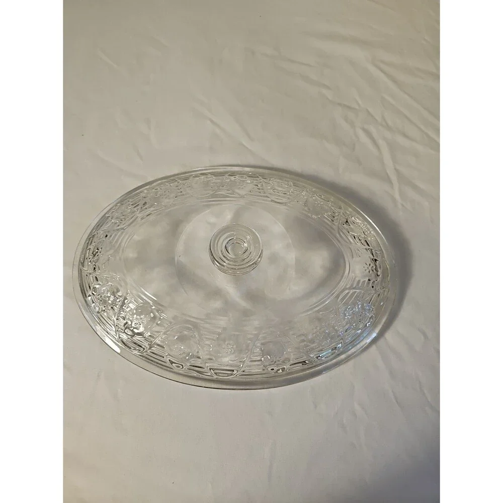 Vintage Anchor Hocking Avalon Patter replacement Lid 2 qt